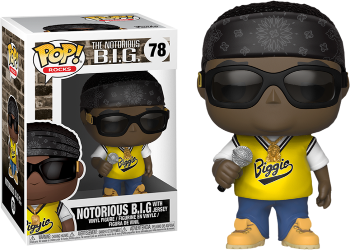 Notorious B.I.G. - Notorious B.I.G. in Jersey Pop! Vinyl Figure