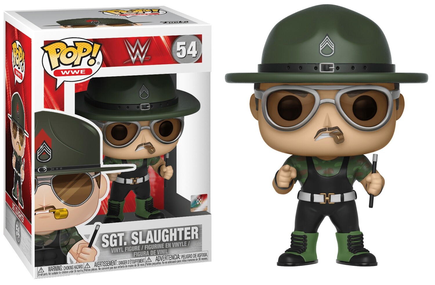 WWE - Sgt. Slaughter Pop! Vinyl Figure
