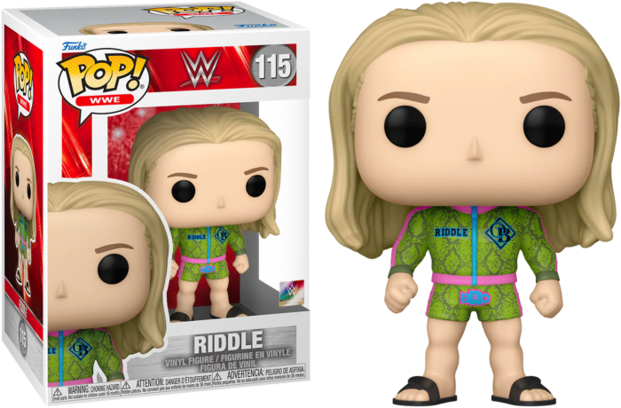 WWE - Riddle Pop! Vinyl Figure