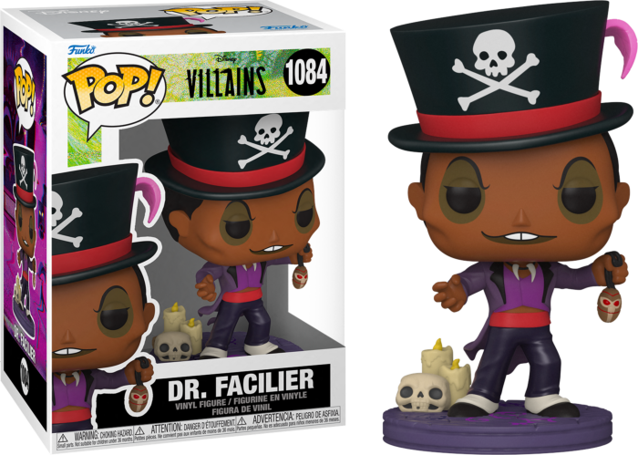 The Princess and the Frog - Doctor Facilier Ultimate Disney Villains Pop! Vinyl Figure