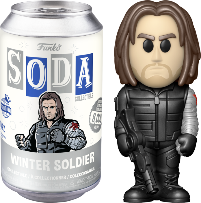 Captain America: The Winter Soldier - Winter Soldier Vinyl SODA Figure in Collector Can (International Edition)