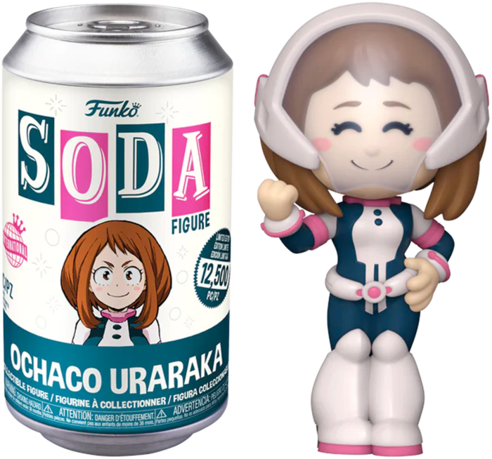 My Hero Academia - Ochaco Uraraka Vinyl SODA Figure in Collector Can (International Edition)
