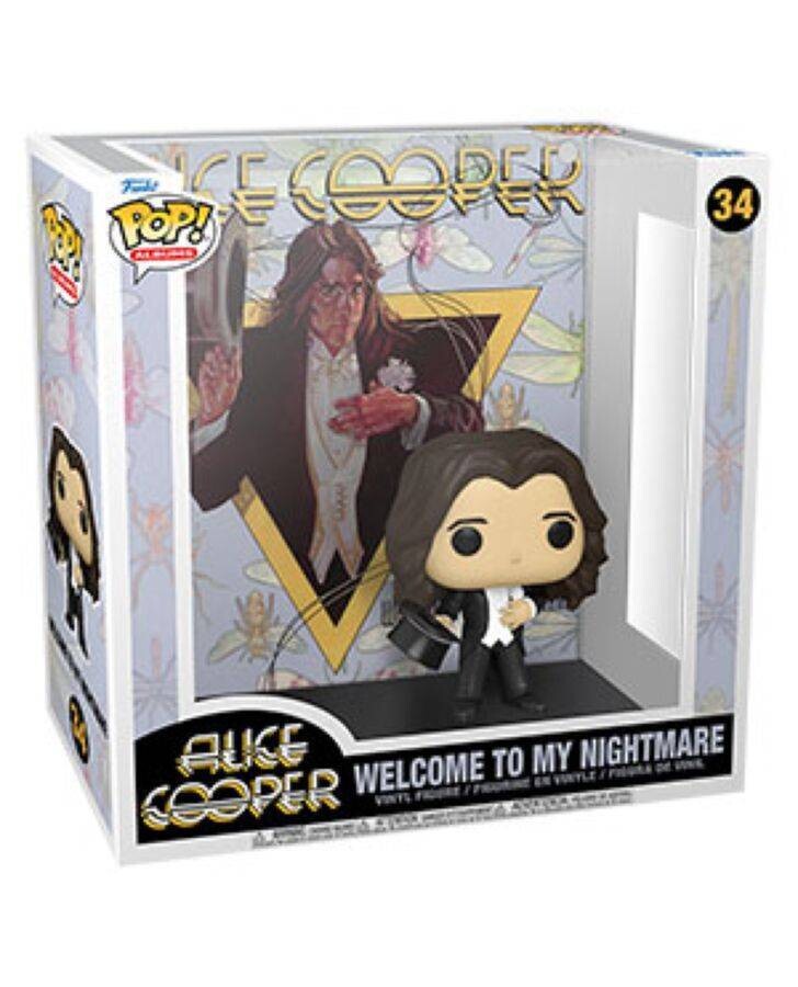 Pre-Order: Alice Cooper - Welcome To My Nightmare Pop! Vinyl Album Vinyl Figure