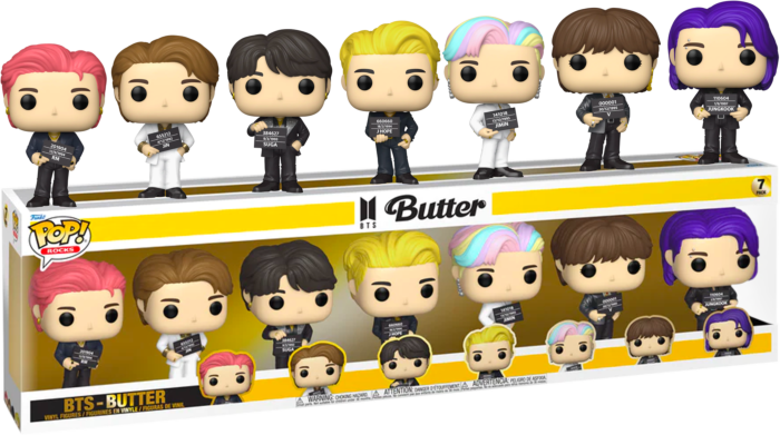 BTS - Butter Pop! Vinyl 7 Pack Pop! Vinyl Figure