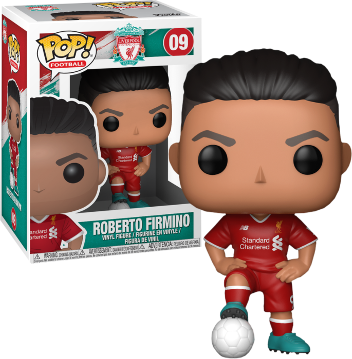 EPL Football (Soccer) - Roberto Firmino Liverpool Pop! Vinyl Figure