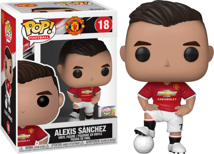 EPL Football (Soccer) - Alexis Sánchez Manchester United Pop! Vinyl Figure