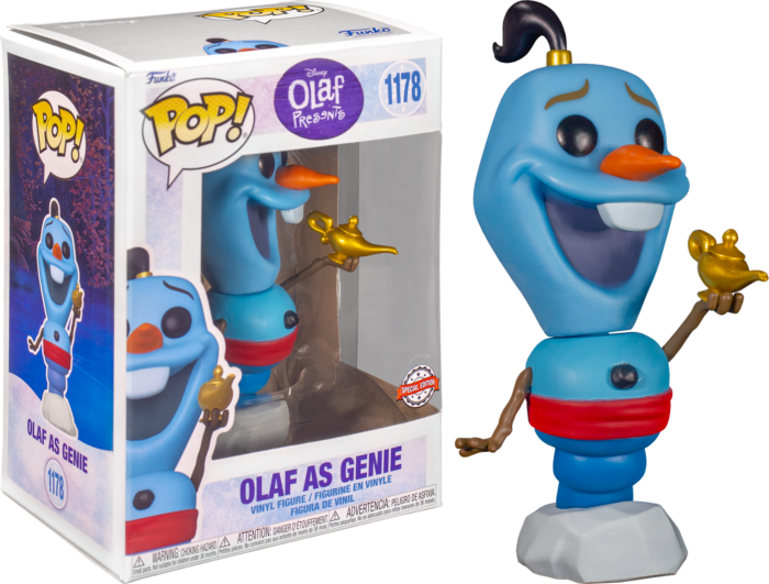 Olaf Presents: Aladdin - Olaf as Genie Pop! Vinyl Figure