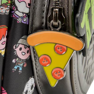 Teenage Mutant Ninja Turtles - Sewer Cap 10” Faux Leather Mini Backpack - alternate product image 2