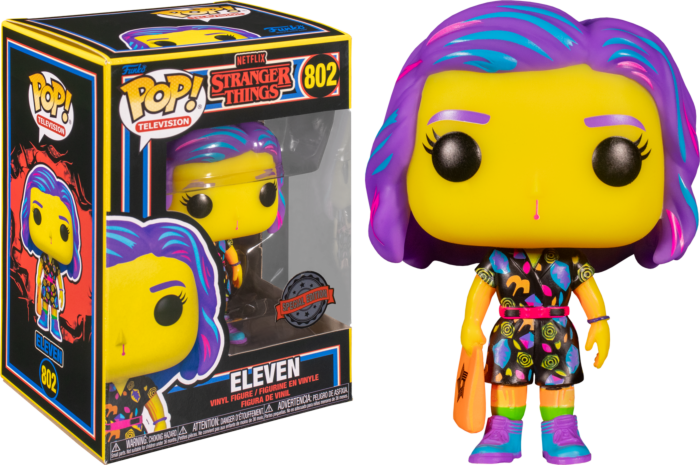 Stranger Things - Eleven in Mall Outfit Blacklight Pop! Vinyl Figure