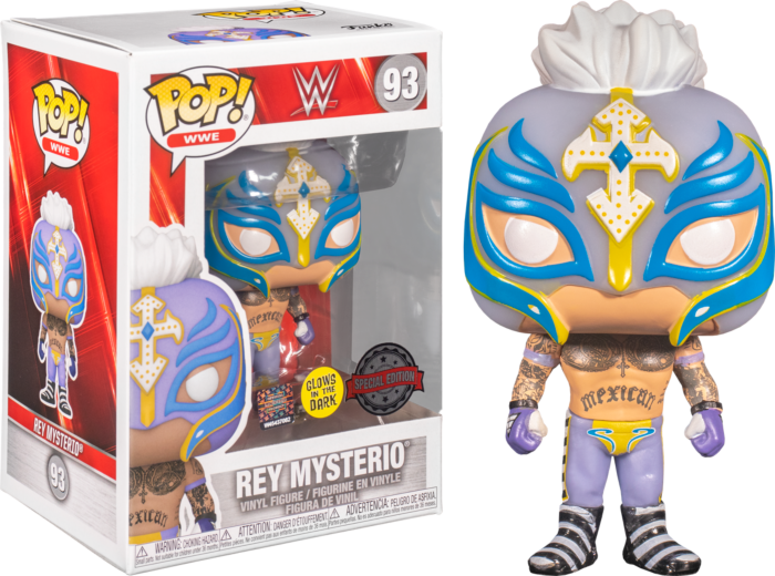 WWE - Rey Mysterio Glow in the Dark Pop! Vinyl Figure