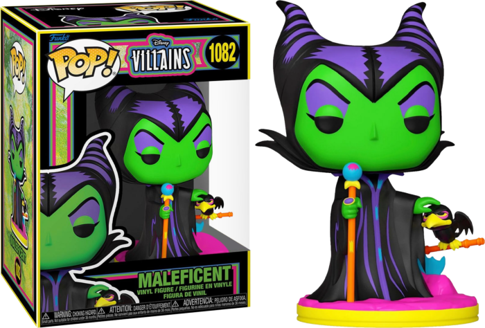 Sleeping Beauty - Maleficent Blacklight Pop! Vinyl Figure