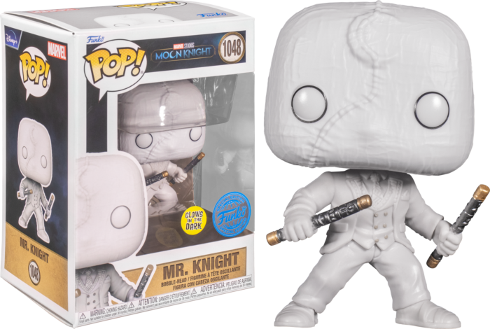 Moon Knight (2022) - Mr. Knight Glow in the Dark Pop! Vinyl Figure