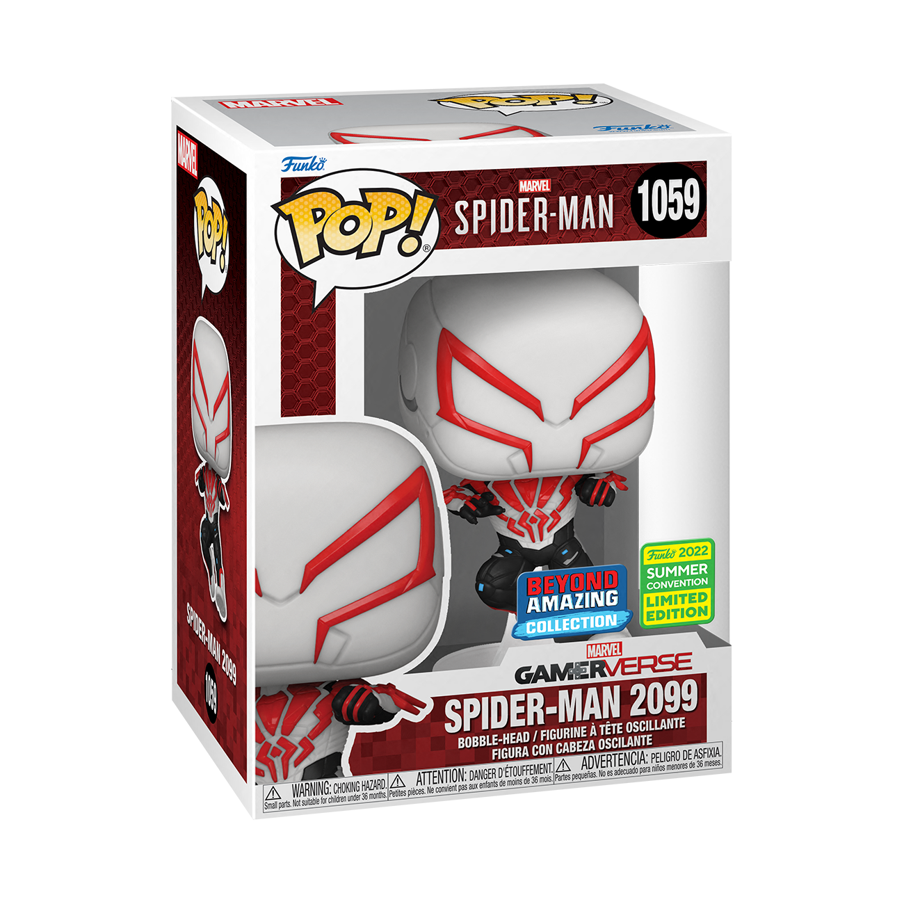 SpiderMan (VG2018) - SpiderMan 2099WH Pop! Vinyl Figure (1 per Customer)