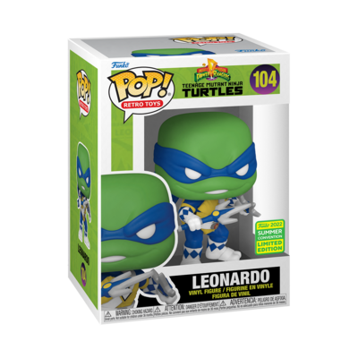 TMNT x MMPR - Leonardo Pop! Vinyl Figure - alternate product image 2