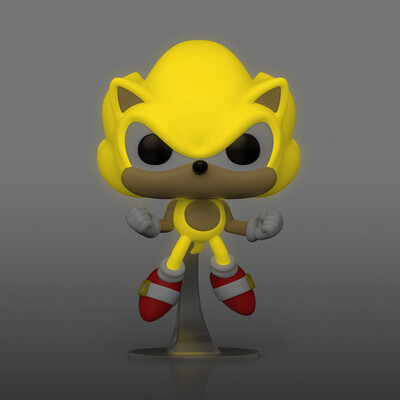 Sonic - Super Sonic 1st App Glow Pop! Vinyl Figure - alternate product image 2