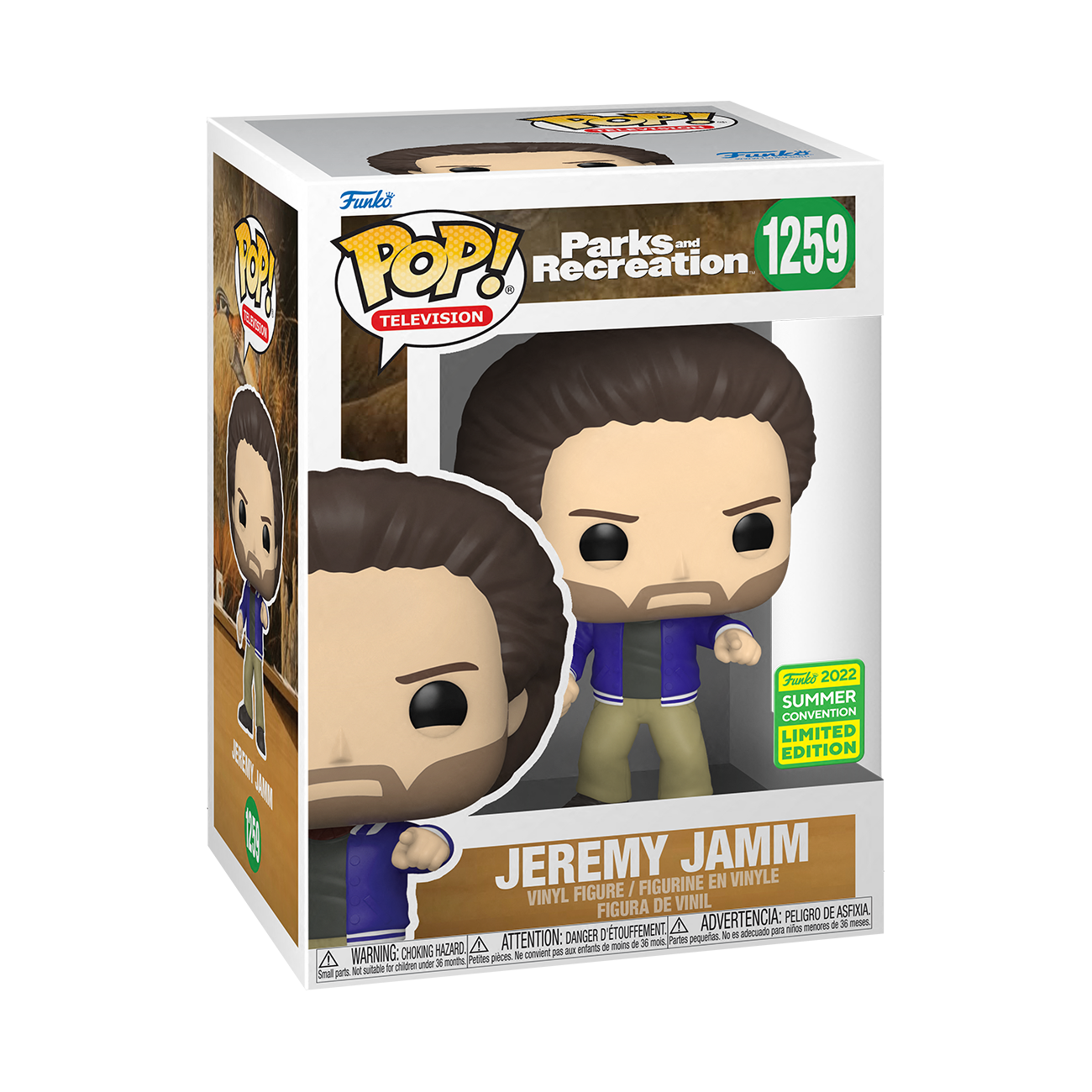 Parks & Recreation - Jeremy Jamm Pop! Vinyl Figure (1 per Customer)