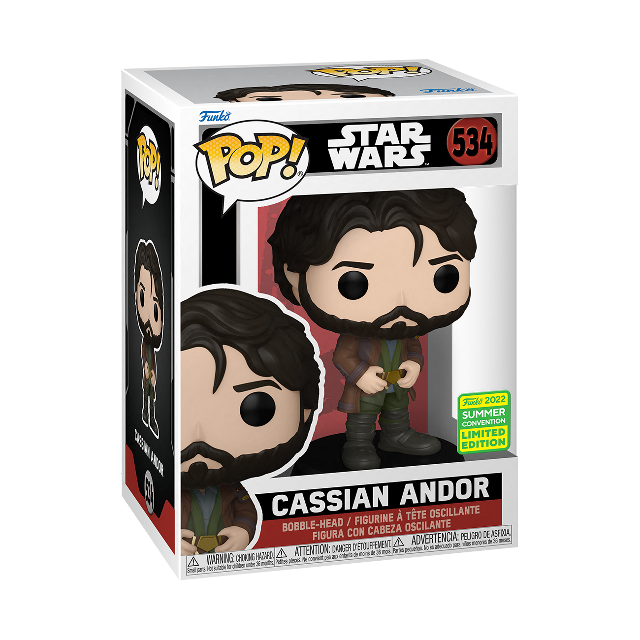 Star Wars: Andor - Cassian Andor Pop! Vinyl Figure