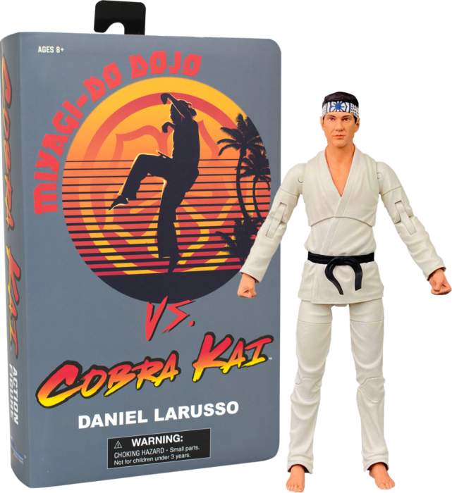 Cobra Kai - Daniel LaRusso VHS 7” Scale Action Figure (2022 SDCC Exclusive)