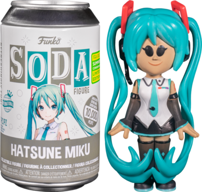 Vocaloid - Hatsune Miku Vinyl SODA Figure in Collector Can (2022 Summer Convention Exclusive) (International Edition)