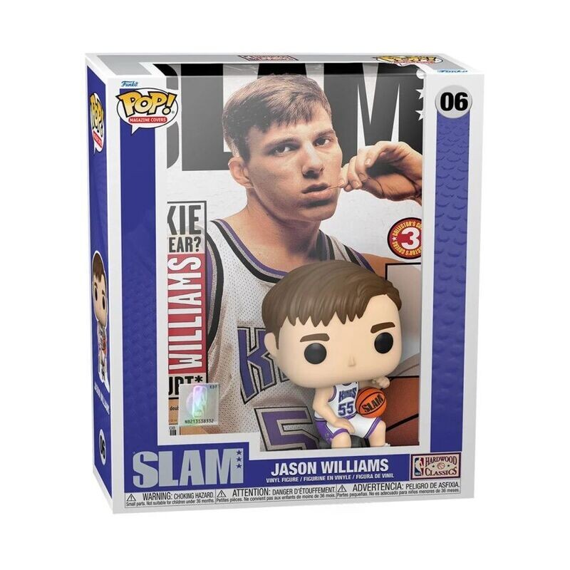 NBA Basketball SLAM - Jason Williams Pop! Magazine Cover