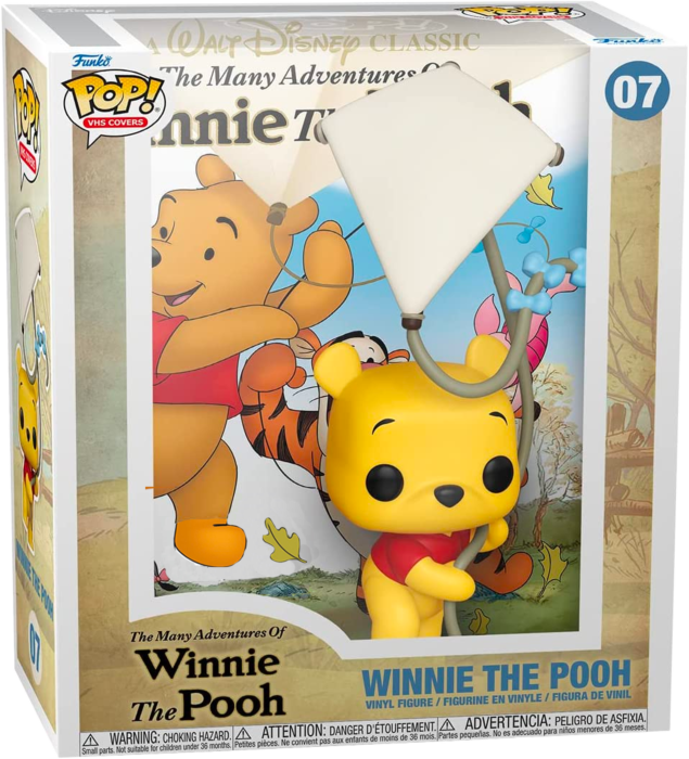Pre-Order: The Many Adventures of Winnie the Pooh - Pooh with Kite Pop! VHS Covers Vinyl Figure