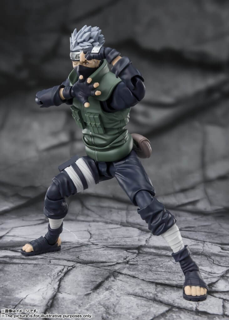 S.H.FIGUARTS Nartuo Kakashi Hatake The Famed Sharingan Hero