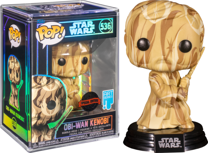 Star Wars - Obi-Wan Kenobi Rebel Alliance Artist Series Pop! Vinyl Figure with Pop! Protector