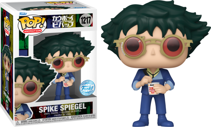 Cowboy Bebop - Spike Spiegel with Noodles Pop! Vinyl Figure