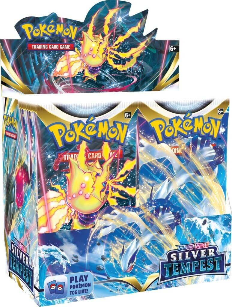 Pokemon TCG Sword and Shield 12- Silver Tempest Booster Box (Sealed box of 36 boosters pack)