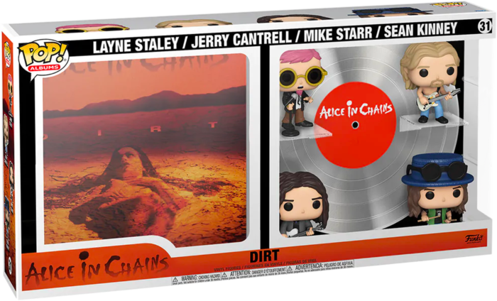 Alice in Chains - Dirt Deluxe Pop! Albums Vinyl Figure 4-Pack