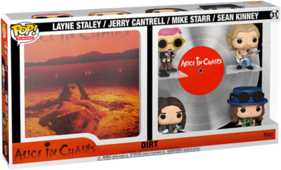 Alice in Chains - Dirt Deluxe Pop! Albums Vinyl Figure 4-Pack