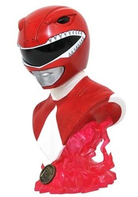 Mighty Morphin Power Rangers Legends in 3D Red Ranger 1/2 Scale Bust - alternate product image 2