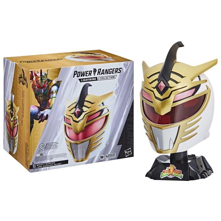 Mighty Morphin Power Rangers Lightning Collection Lord Drakkon 1:1 Scale Wearable Helmet