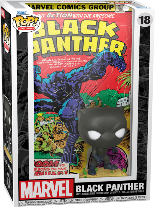 Black Panther - Black Panther Vol. 1 Issue #7 Pop! Comic Covers Vinyl Figure