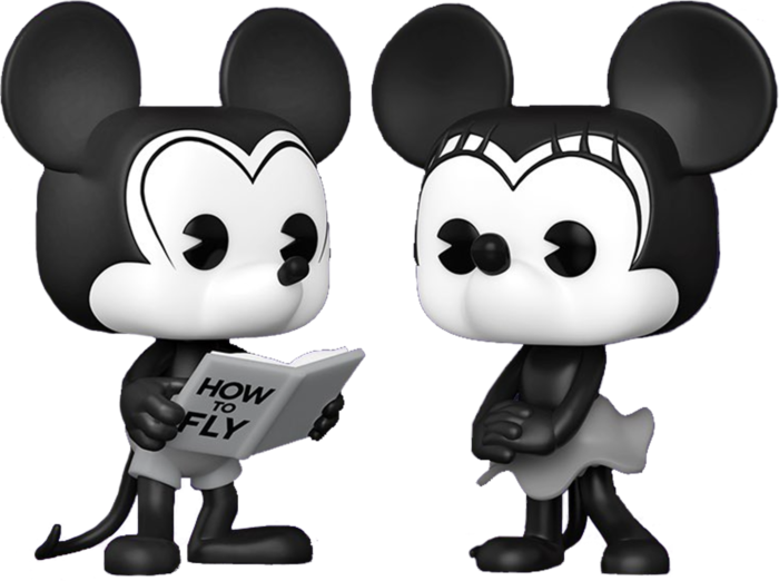 Disney - Plane Crazy Mickey &amp; Minnie Mouse Pop! Vinyl Figure 2-Pack