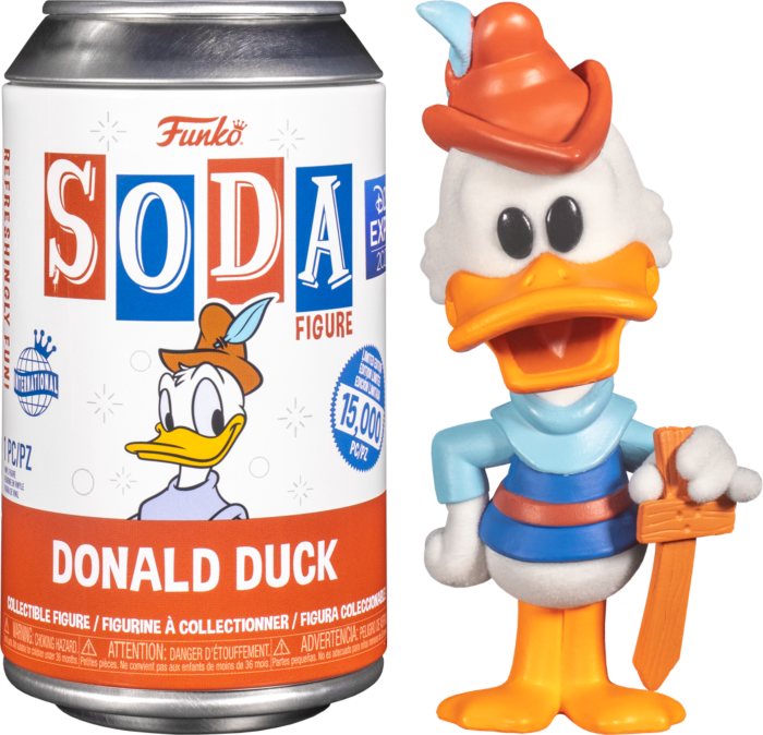 Disney - Donald Duck SODA Vinyl Figure in Collector Can (International Edition)