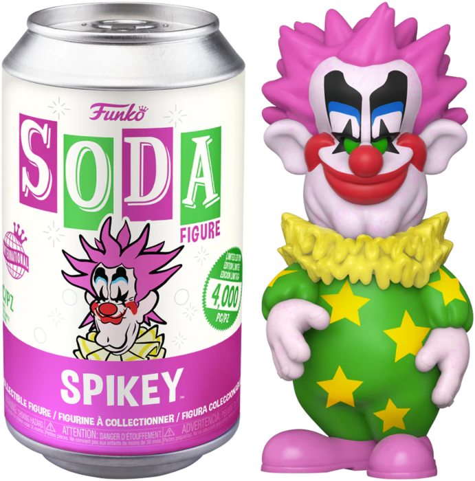 Killer Klowns From Outer Space - Spikey Vinyl SODA Figure in Collector Can (International Edition)