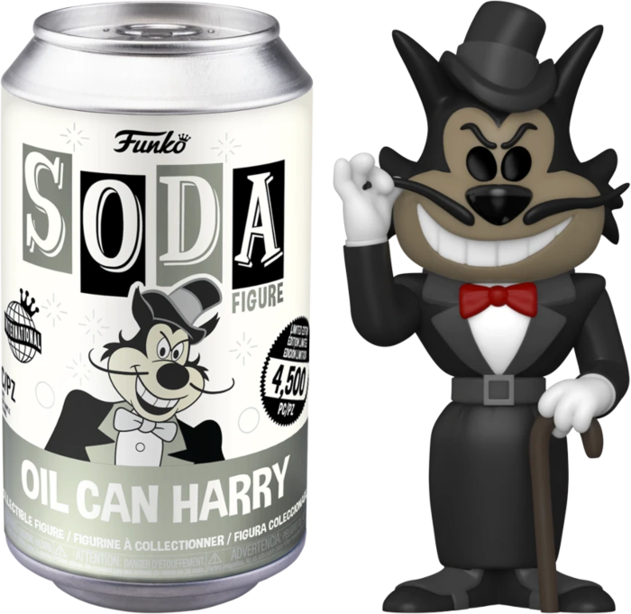 Mighty Mouse - Oil Can Henry Vinyl SODA Figure in Collector Can (International Edition)