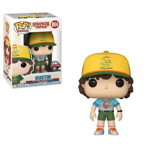 Stranger Things - Dustin Arcade Cat Tee Pop! Vinyl Figure