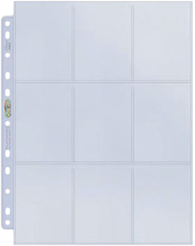 Ultra Pro - 9 Pocket Pages Card Album Sleeves (Single Unit)