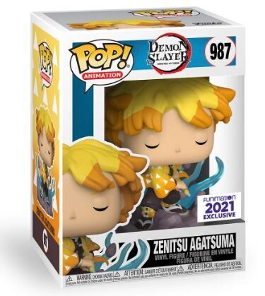Demon Slayer- Zenitsu Agatsuma Funko Pop! Vinyl Figure -Funimation Exclusive)