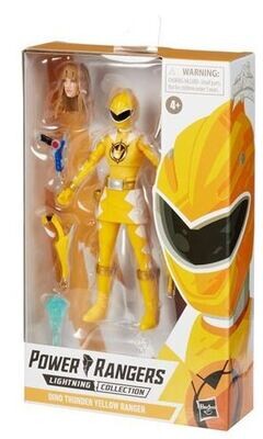 Power Rangers Lightning Collection Dino Thunder Yellow Ranger 6-Inch Action Figure