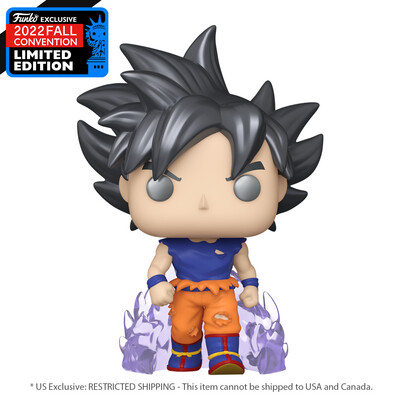 Dragon Ball Super - Goku UI Sign Metallic Pop! Vinyl Figure NYCC 2022 (Box Damaged) - alternate product image 2