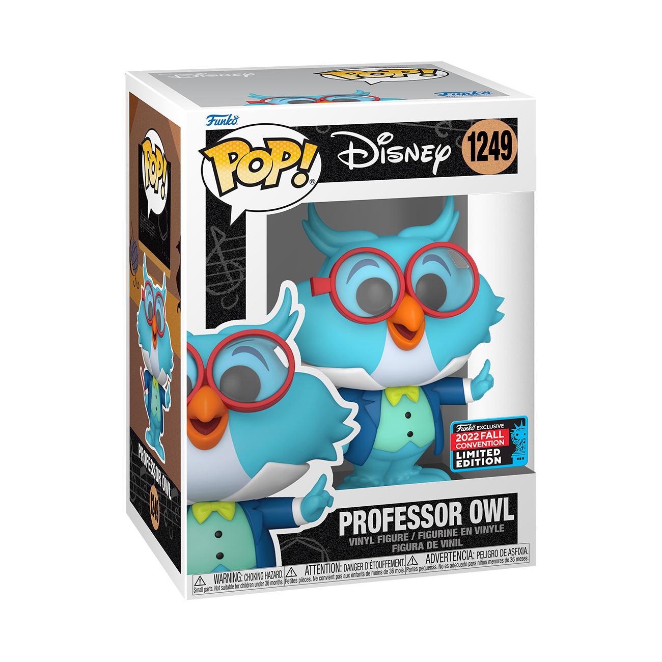 Disney - Professor Owl Pop! Vinyl Figure NYCC 2022