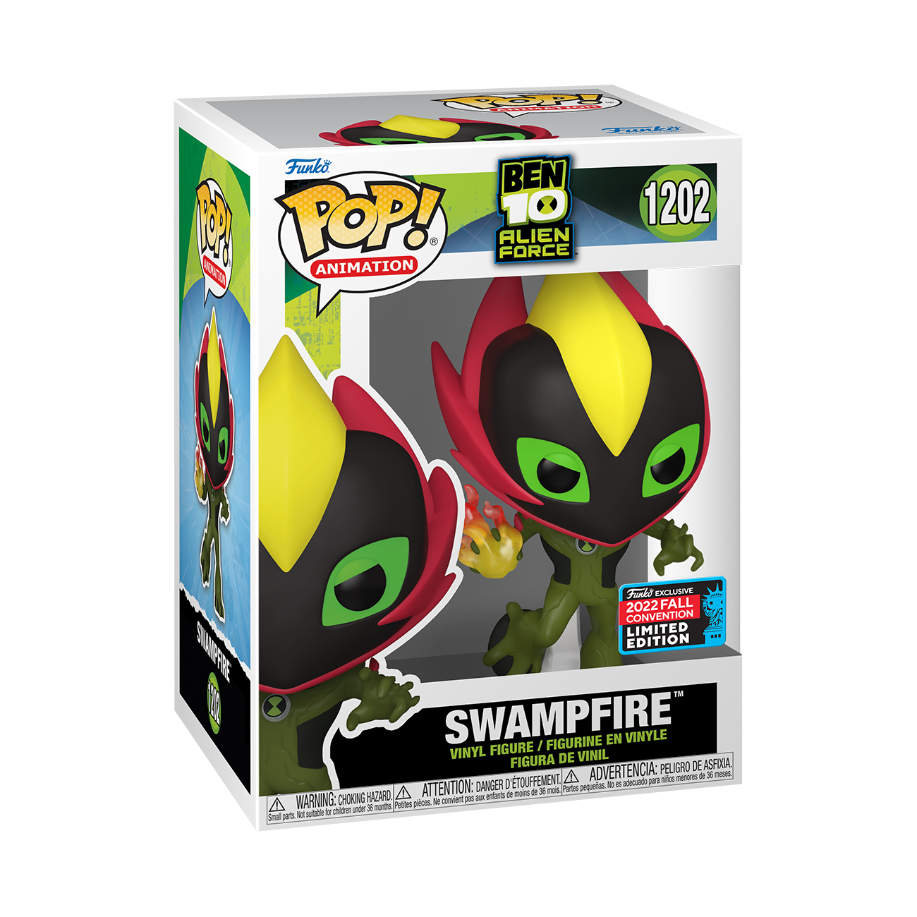 Ben 10 - Swampfire Pop! Vinyl Figure NYCC 2022