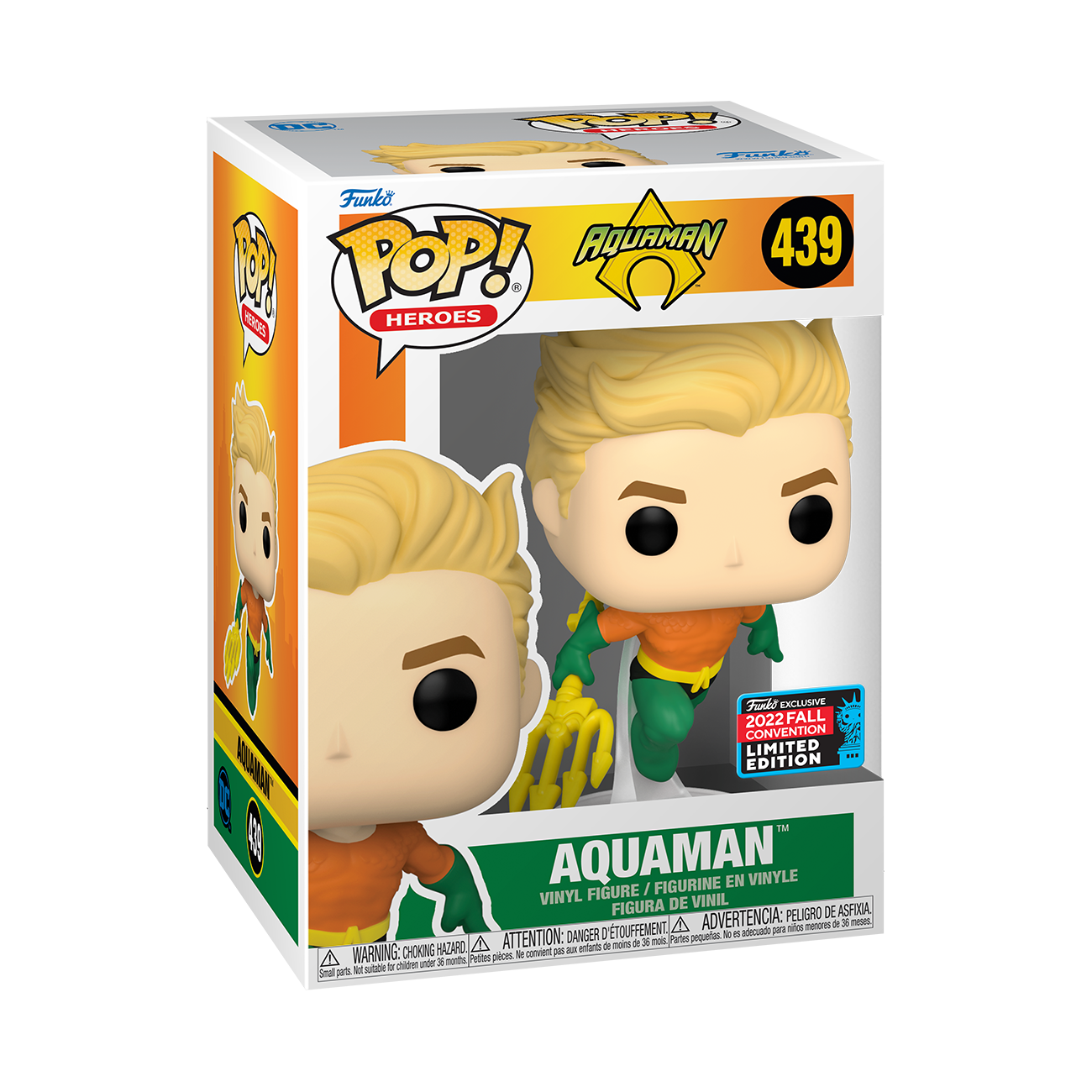 DC - Aquaman Classic Comic Pop! Vinyl Figure NYCC 2022