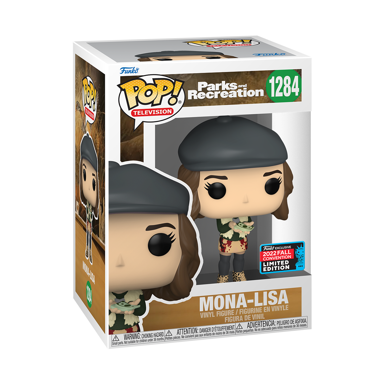 Parks &amp; Rec - Mona Lisa Saperstein Pop! Vinyl Figure NYCC 2022