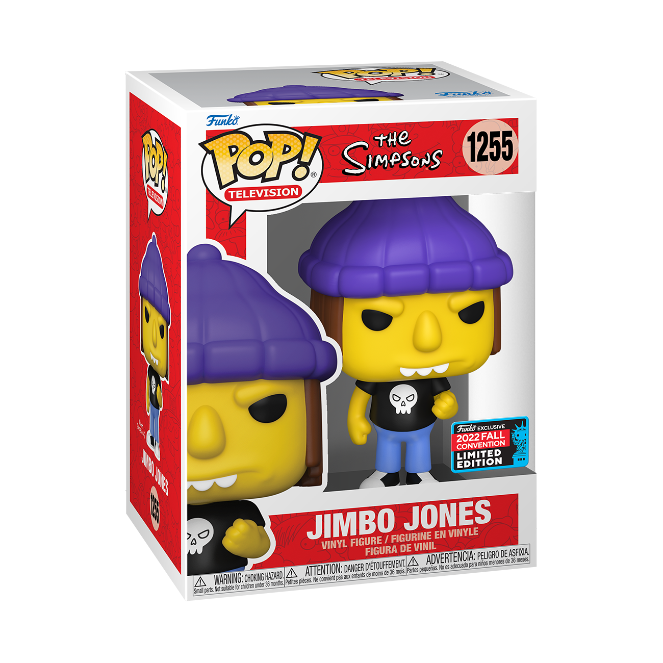 Simpsons - Jimbo Jones Pop! Vinyl Figure NYCC 2022