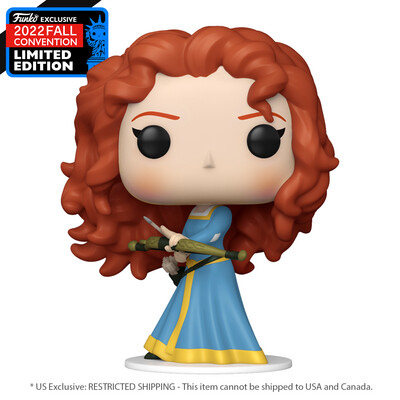 Brave - Merida w/torn dress Pop! Vinyl Figure NYCC 2022 - alternate product image 2
