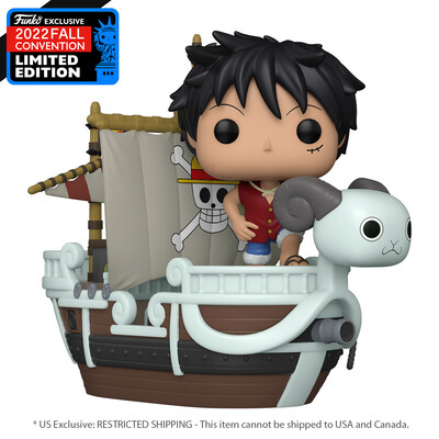 One Piece - Luffy With Going Merry Pop! Ride Vinyl Figure (NYCC 2022 Exclusive) - alternate product image 2